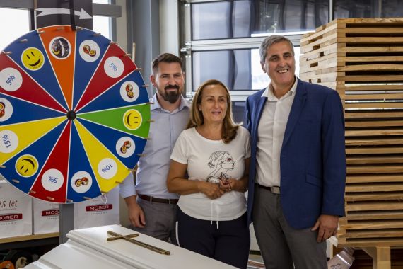 25 let firmy Moser Legno